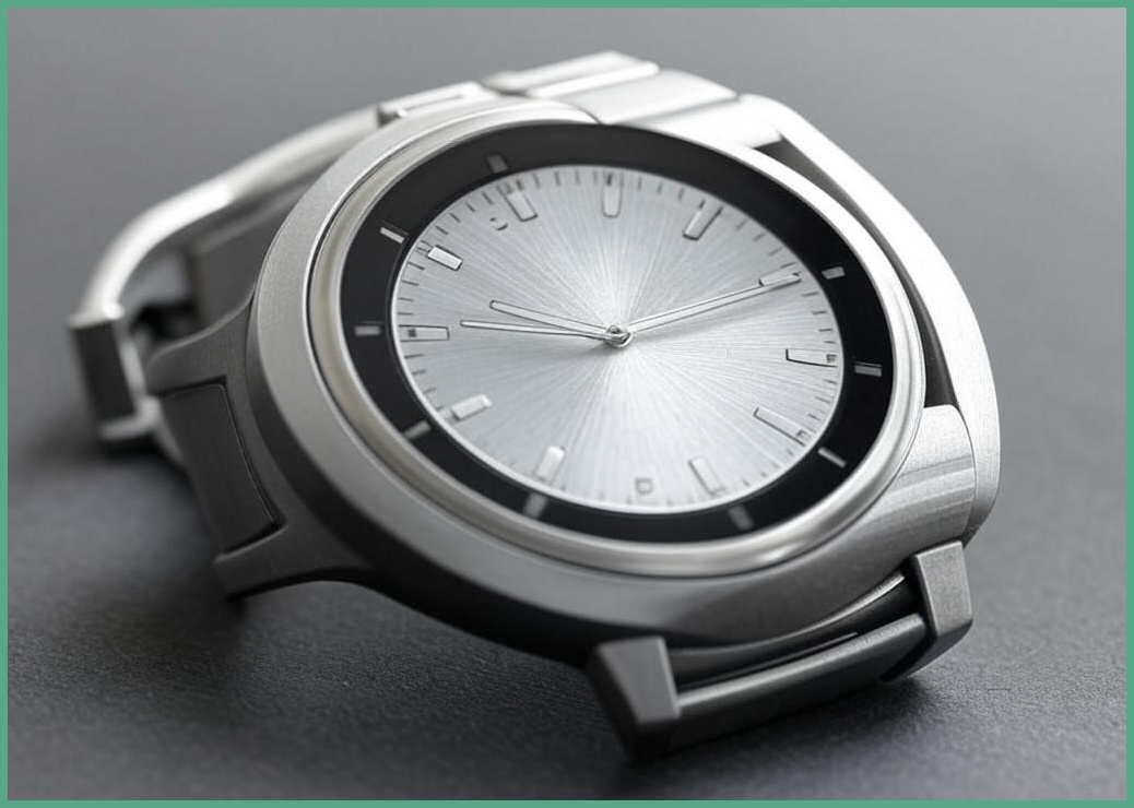 라플루 웨어러블 블루투스 통화 스마트워치 RS-05, 실버, 46mm, 블루투스 - 이미지 1