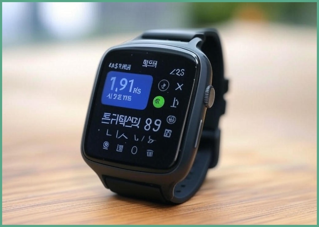 와피크 통화가능 블루투스 스마트워치 X5S 1.91인치 대화면 한글판