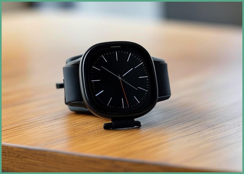 젤센 웨어러블 스마트워치, 블랙, 43mm