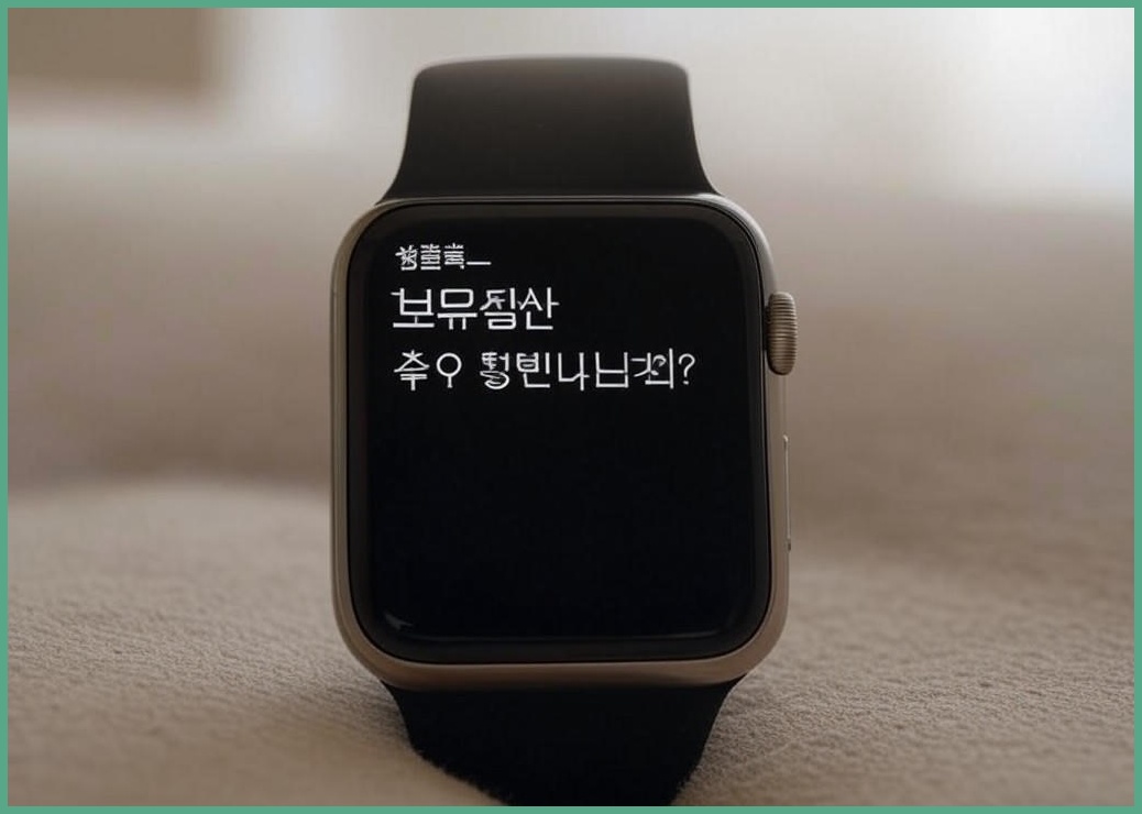 힐링쉴드 애플워치 프라임 고광택 액정보호필름 2p - 이미지 1